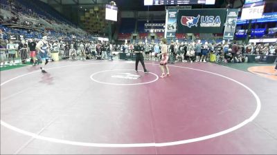 165 lbs Rnd Of 32 - Alessio Perentin, NJ vs Cael Miller, IL