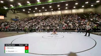 130 lbs 3rd Place Match - Kathryn De Groot, Woods Cross vs Izzy Clements, Springville