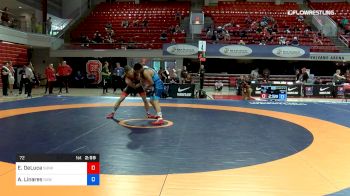 72 lbs Round Of 16 - Eleazar DeLuca, Sunkist Kids Wrestling Club vs Anthonie Linares, New York Athletic Club