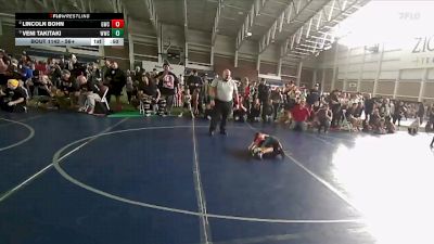 56+ 3rd Place Match - Lincoln Bohn, Grantsville Wrestling Club vs Veni Takitaki, Westlake Wrestling Club