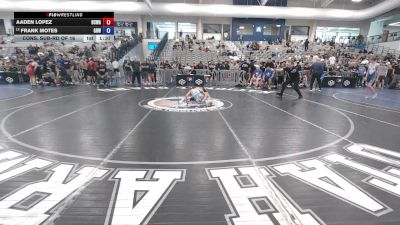 106 lbs Cons. Sub-rd Of 16 - Aaden Lopez, Daniel Cormier Wrestling Academy vs Frank Motes, Gold Rush Wrestling