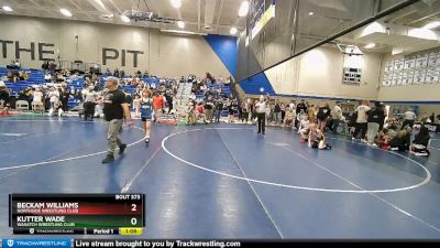 76 lbs Cons. Round 5 - Beckam Williams, Northside Wrestling Club vs Kutter Wade, Wasatch Wrestling Club