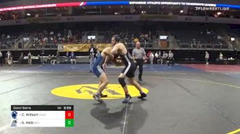 184 lbs Consolation - Cade Wilbert, Penn State University WC vs Sione Halo, Grays Harbor College