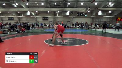 190 lbs Round 4 - Gilbert Stein, Baylor School vs Miller Tatum, St. Christopher's School