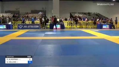 OSAMAH ALMARWAI vs AIDAN COLLINS 2021 American National IBJJF Jiu-Jitsu Championship