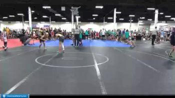 92 lbs Round 5 (8 Team) - Braxtan Kerr, D3PRIMUS vs Braiden Harris, Moser`s Mat Club