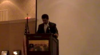 Joe Boone's induction speech - Introduction by Dr. Byron Tucker