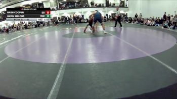 184 lbs Quarterfinal - Nash Cooper, Davenport vs Gavin Malone, Trine