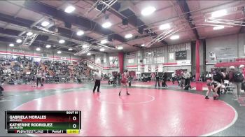 100 lbs Champ. Round 2 - Gabriela Morales, Adelanto vs Katherine Rodriguez, Arlington