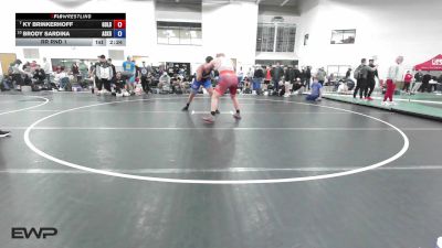 285 kg Rr Rnd 1 - Ky Brinkerhoff, Gold Rush Wrestling vs Brody Sardina, Askren Wrestling Academy