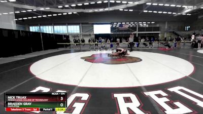 174 lbs Cons. Round 1 - Braeden Gray, Castleton vs Nick Truax, Pennsylvania College Of Technology