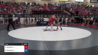 97 kg Quarters - Camden McDanel, Ohio vs Max Ramberg, Viking RTC