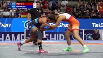61 kg Final 1-2 - Yashita Yashita, India vs Taina Fernandez, United States