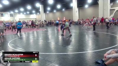 190 lbs Finals (2 Team) - Draven McAllister, Team Michigan Blue vs Kemuri Safford, Head Hunters Wrestling Club