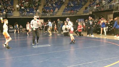 82 lbs Round Of 32 - Grayden Paris, Chestnut Ridge vs Nathan Bunda, Northampton