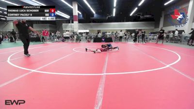 63 lbs Final - Thomas Luca Schober, Scots Wrestling Club vs Cortney Pacely II, Rise Wrestling