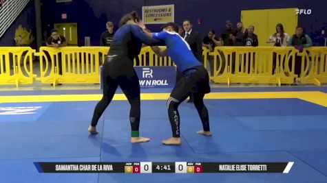 Natalie Elise Torretti vs Samantha Char De La Riva 2025 Pan IBJJF Jiu-Jitsu No-Gi Championship