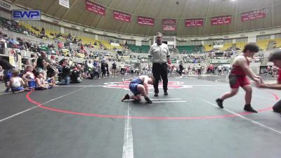 115 lbs Rr Rnd 1 - Caleb Kelsoe, Cyclone Youth Wrestling vs Ezekiel Hill, Van Buren High School Wrestling