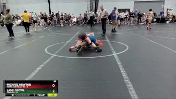92 lbs Round 2 (6 Team) - Lane Growl, Triumph vs Michael Newton, Terps Northeast MS