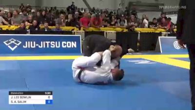 JOSHUA LEE BOWLIN vs SALAH A. SALIM 2021 World Master IBJJF Jiu-Jitsu Championship