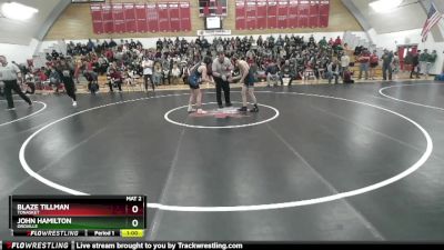 113 2B Cons. Round 3 - Blaze Tillman, Tonasket vs John Hamilton, Oroville