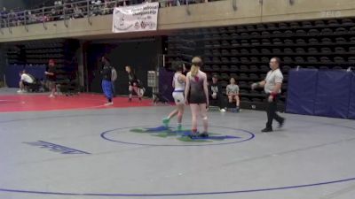 93 lbs Consi Of 8 #2 - Libby Kirby, Arendtsville, PA vs Zsofia Quiles, Norwich, CT