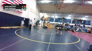 155 lbs Cons. Round 1 - Tawny Bertolini, Greybull/Riverside vs Hanna Marchant, Huntley Project