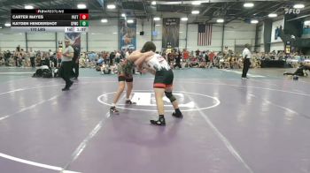 170 lbs Rr Rnd 1 - Carter Mayes, Patton Trained Red vs Kayden Hendershot, FORGE H/S 2