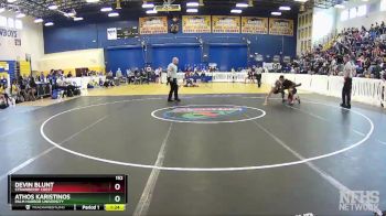 152 lbs Cons. Semi - ATHOS KARISTINOS, Palm Harbor University vs Devin Blunt, Strawberry Crest