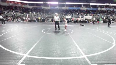 65 lbs Round Of 16 - Darien Bridges, Gsd vs Ryland Peters, Claremore WC