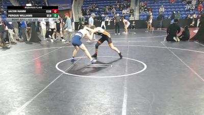 157 lbs Consi Of 8 #1 - Jacob Hamm, Keene vs Fergus Williams, Belmont