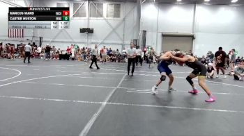 165 lbs Round 1 (4 Team) - Carter Huston, Front Royal WC vs Marcus Ward, EsteBuilt Underground
