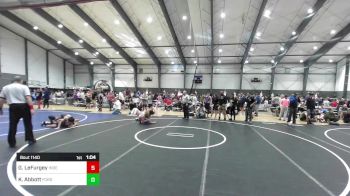 156 lbs Semifinal - Garrett LeFurgey, Independent vs Keaven Abbott, Ford Dynasty WC