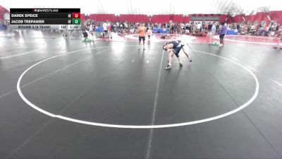 150 lbs Round 2 (8 Team) - Darek Speice, Oswego East vs Jacob Trepanier, Oconto Falls
