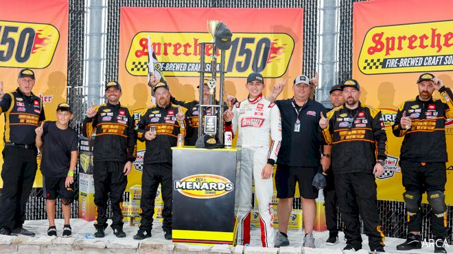 Sammy Smith Leaves No Doubt With ARCA Win At Milwaukee