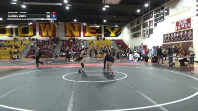 135 lbs Round 4 - Shenen ONeil, Unattached vs Destiny Pena, Silverback Wrestling Club