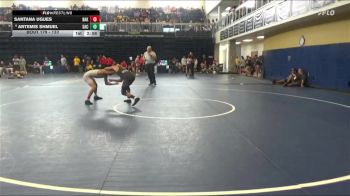 133 lbs Champ. Round 3 - Santana Ugues, Bakersfield vs Artemis Shmuel, Santa Ana College