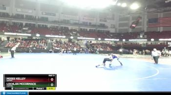 126 lbs Cons. Round 5 - Lochlan McCormack, Capital vs Moses Kelley, Nampa
