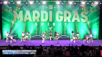 FAME All-Stars Stafford - Onyx [2026 L3 Senior Coed Day 1] 2026 Mardi Gras Grand Nationals