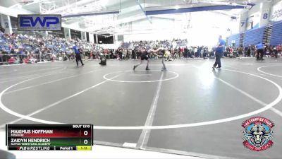 145 lbs Quarterfinal - Maximus Hoffman, Missouri vs Zaidyn Hendrich, SlyFox Wrestling Academy