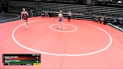 141 lbs Cons. Round 5 - Isaac Palmer, Lone Peak vs Benson Storey, Cyprus