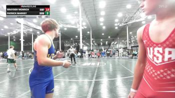 122 lbs Rr Rnd 2 - Brayden Wenrich, Northampton - HS vs Patrick Markey, Downingtown West - HS