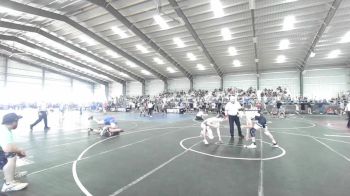 123 lbs Consolation - Ethan Mcclaskey, New Mexico Outlawz vs Vince Hernandez, Other Team