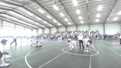 123 lbs Consolation - Ethan Mcclaskey, New Mexico Outlawz vs Vince Hernandez, Other Team