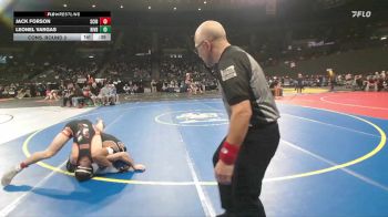 3A Boys 132 lbs Cons. Round 2 - Jack Forson, Scio Boys vs Leonel Vargas, Riverside (Boardman) Boys