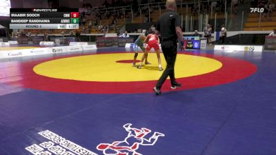 46kg Round 3 - Iraabir Sooch, Canadian Mal Wrestling vs Bandeep Randhawa, Alberta Elite Women`s Wrestling Club
