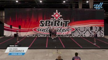 USA Stars - Allegianc3 [2024 L3 Junior Day 1] 2024 Spirit Unlimited Harrisburg Challenge