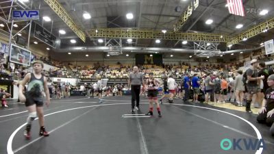 90 lbs Consolation - Sawyer Ward, Red Ryder Wrestling Club vs Chance King, Team Nomad