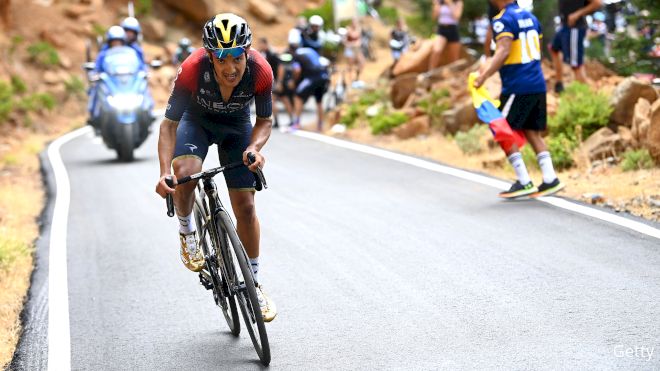 Richard Carapaz Claims Stage 12 Summit Finish, Evenepoel Survives Scare