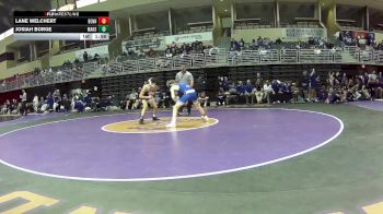 113 lbs Quarters & 1st Wb (16 Team) - Lane Welchert, Bennington vs Josiah Borge, Manhattan HS